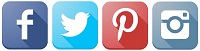iconos facebook, twitter, instagram